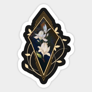 Art Deco Lilly Sticker